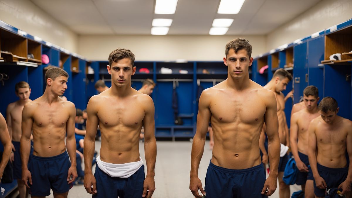 Rebel Jock hero image — athletic jock performers